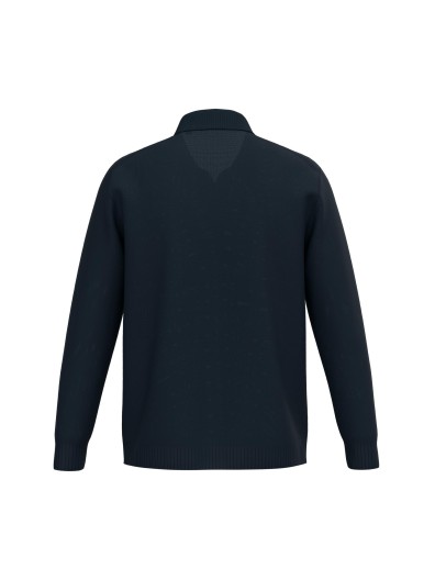 Camisola com gola tipo polo