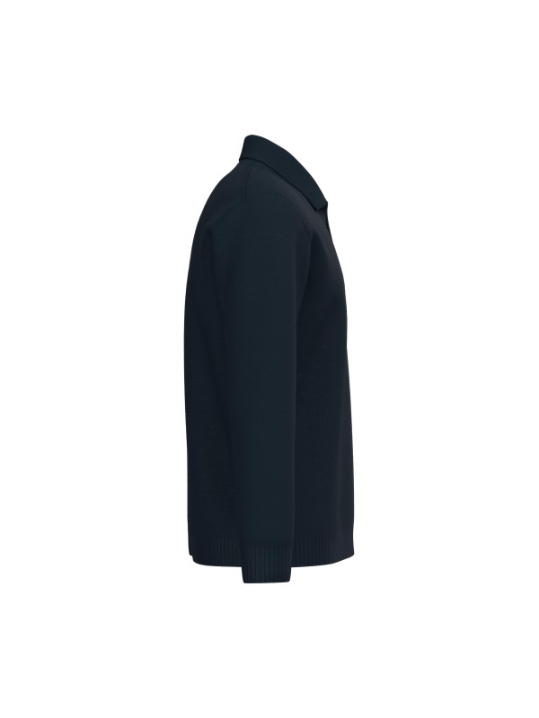 Camisola com gola tipo polo