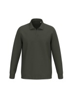 Camisola com gola tipo polo
