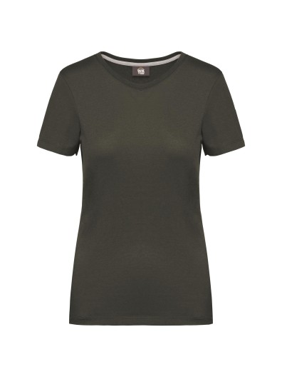 T-shirt com tratamento antibacteriano de senhora