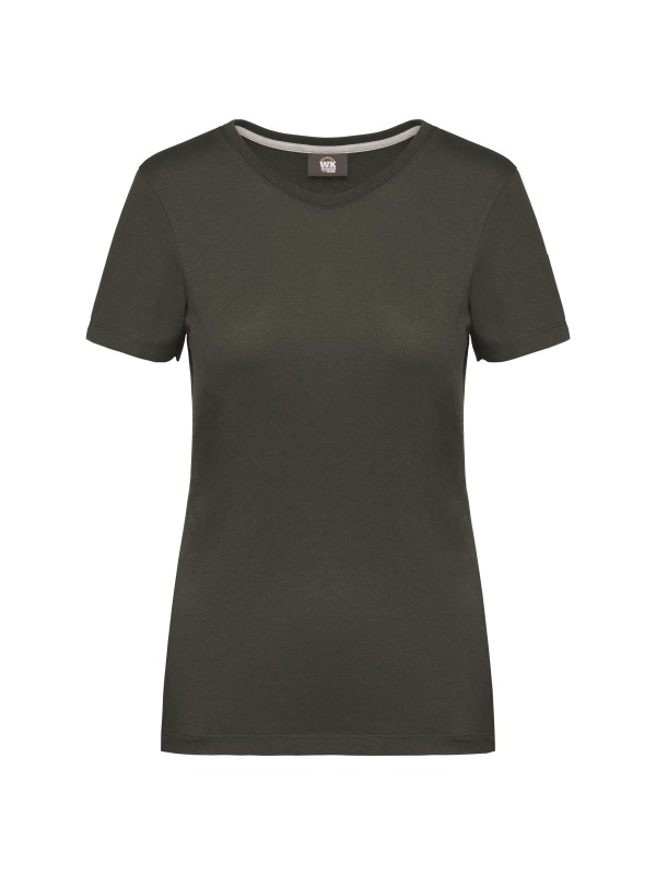 T-shirt com tratamento antibacteriano de senhora