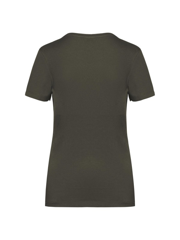 T-shirt com tratamento antibacteriano de senhora