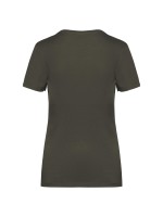 T-shirt com tratamento antibacteriano de senhora