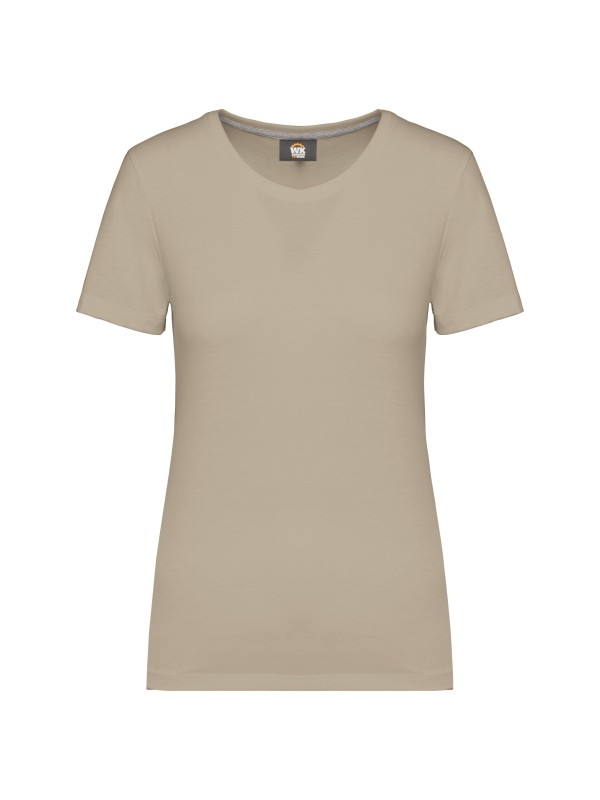 T-shirt com tratamento antibacteriano de senhora