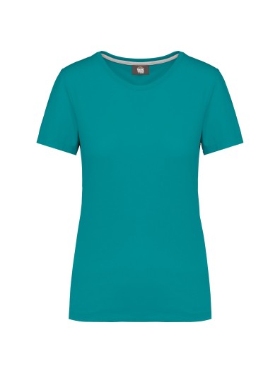 T-shirt com tratamento antibacteriano de senhora