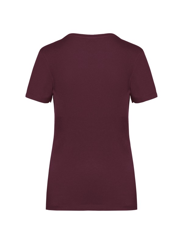 T-shirt com tratamento antibacteriano de senhora