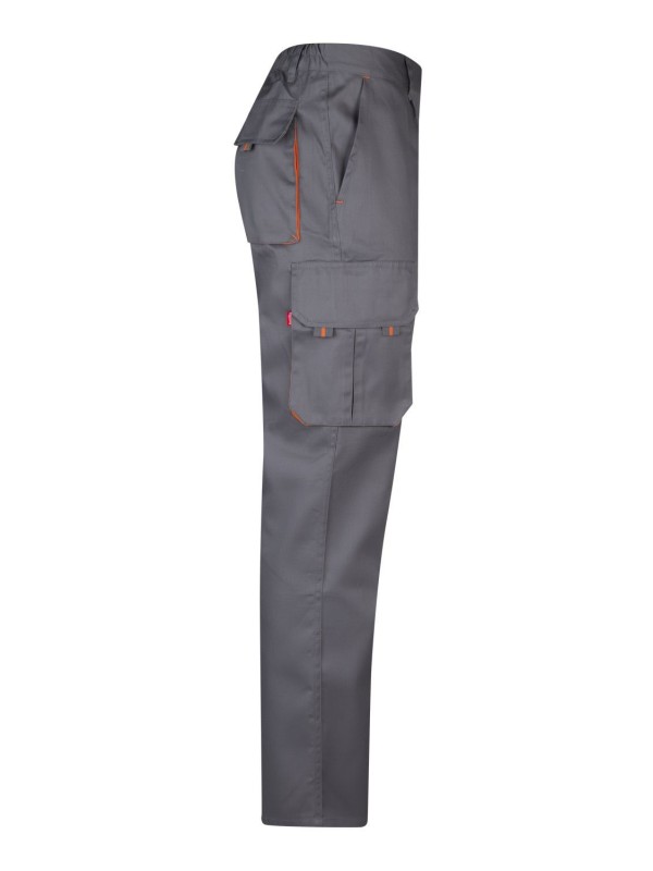 Calças bicolor multibolsos - Série 103004