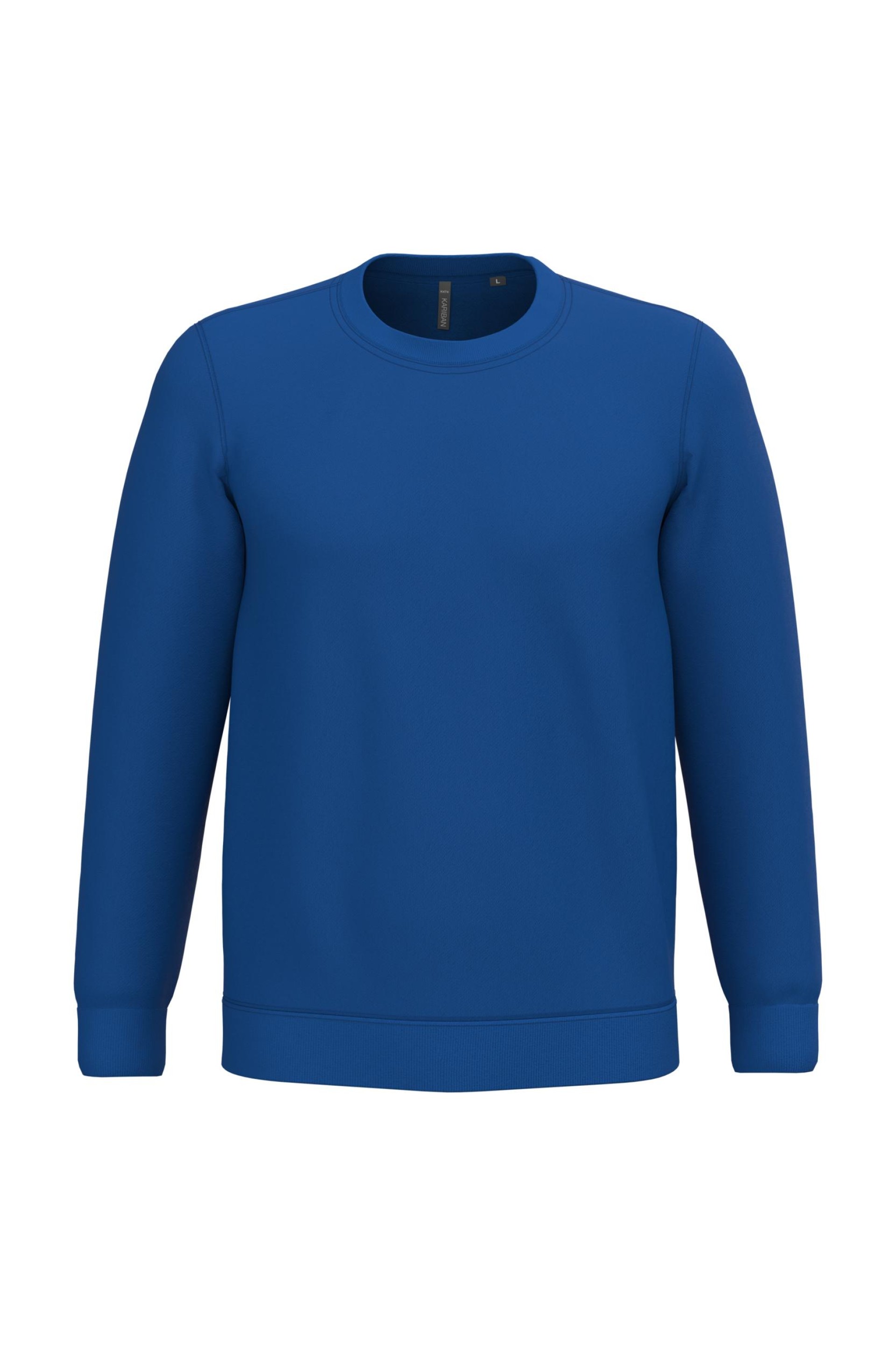 Sweatshirt com decote redondo