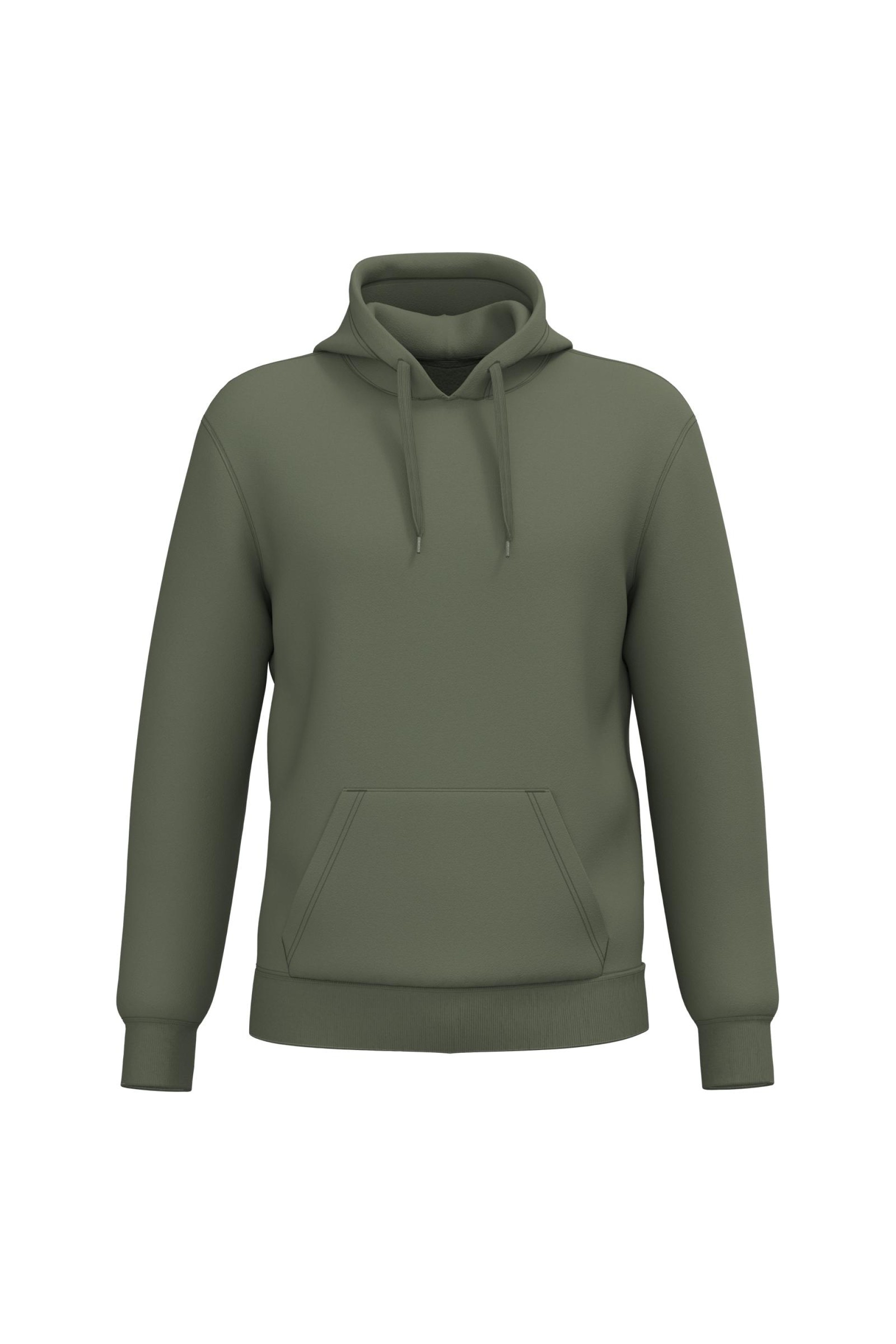 Sweatshirt reciclada com capuz unissexo - K4041