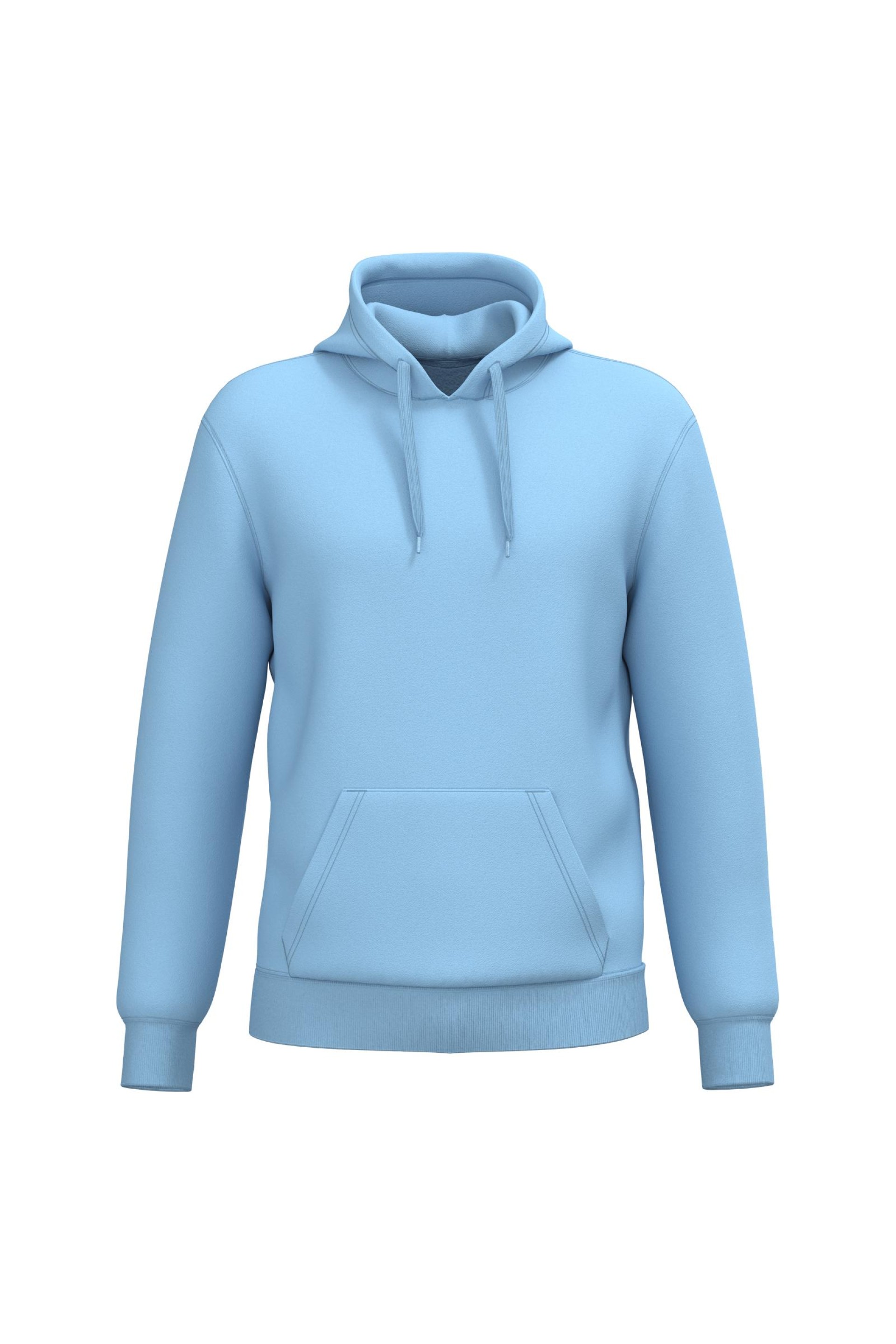 Sweatshirt reciclada com capuz unissexo - K4041