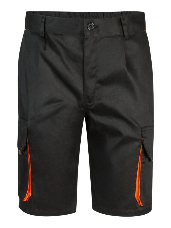 Bermudas Bicolor Multibolsos - Série 103007