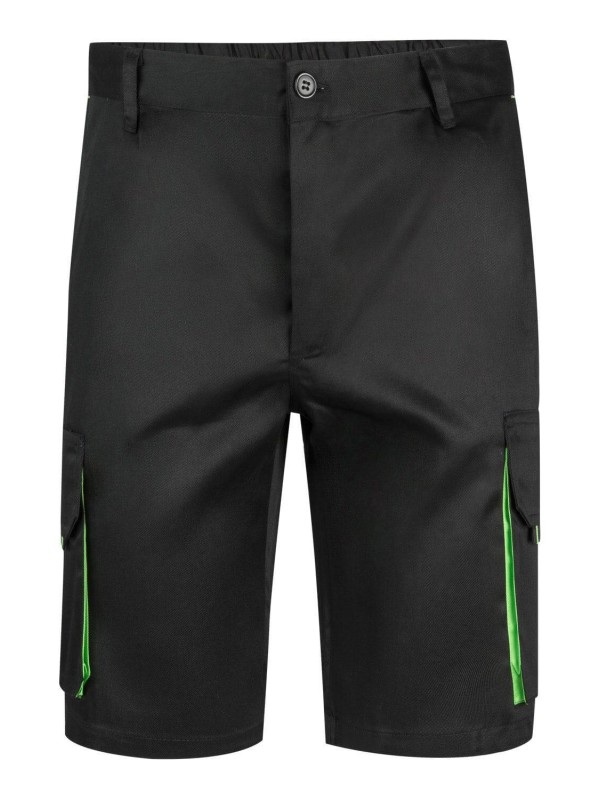 Bermudas Bicolor Multibolsos - Série 103007