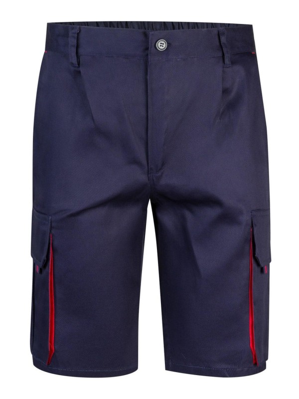 Bermudas Bicolor Multibolsos - Série 103007