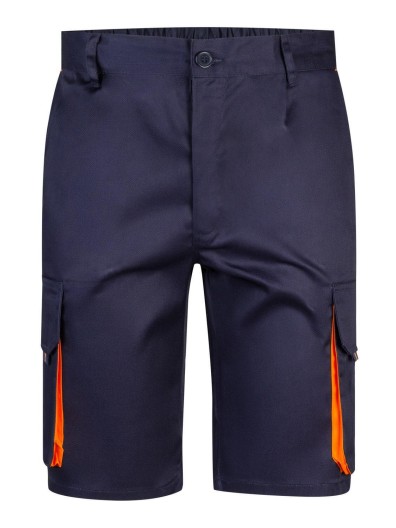 Bermudas Bicolor Multibolsos - Série 103007 Bermudas Bicolor Multibolsos - Série 103007