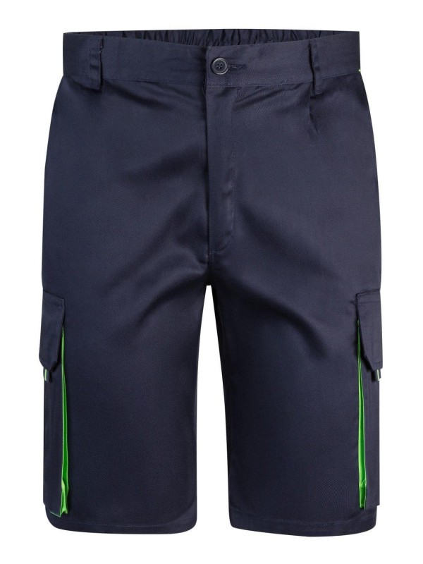 Bermudas Bicolor Multibolsos - Série 103007