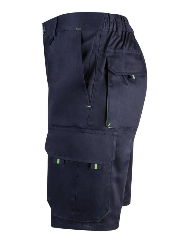 Bermudas Bicolor Multibolsos - Série 103007