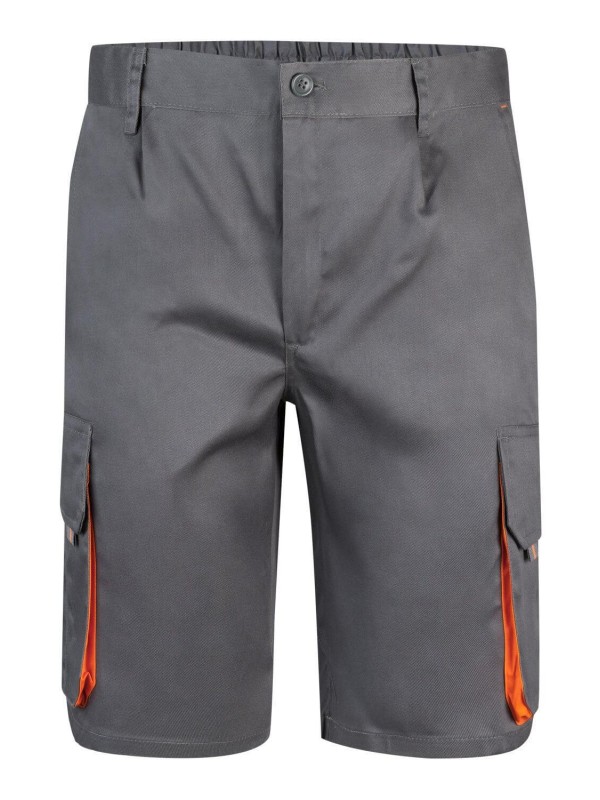 Bermudas Bicolor Multibolsos - Série 103007