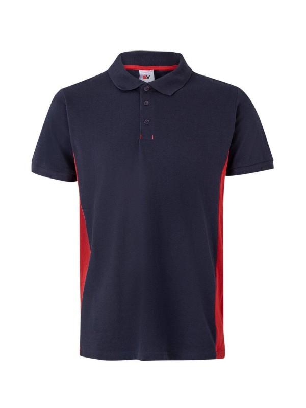 Polo Bicolor Manga Curta S�rie 105504