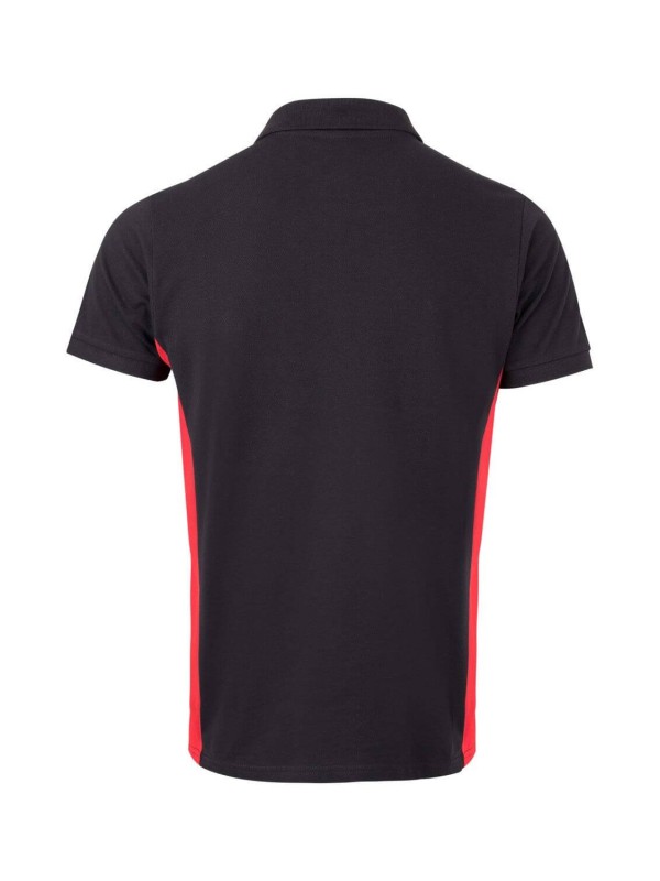 Polo Bicolor Manga Curta S�rie 105504