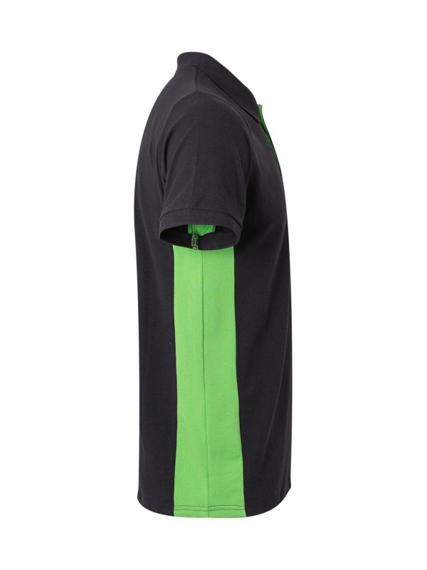Polo Bicolor Manga Curta S�rie 105504