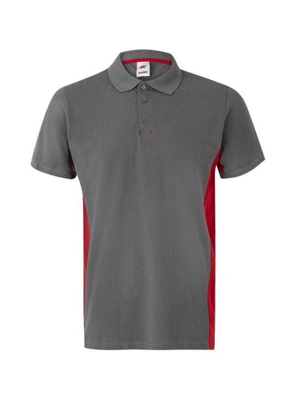 Polo Bicolor Manga Curta S�rie 105504