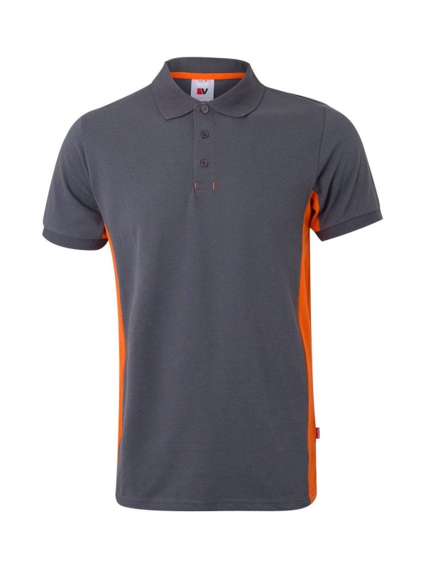 Polo Bicolor Manga Curta S�rie 105504