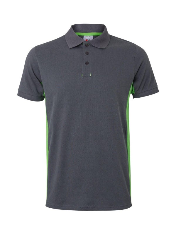 Polo Bicolor Manga Curta S�rie 105504