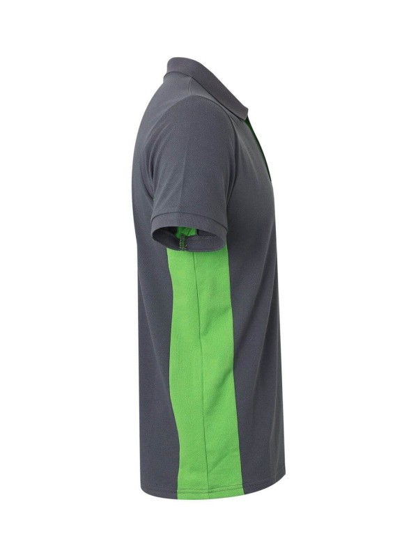 Polo Bicolor Manga Curta S�rie 105504