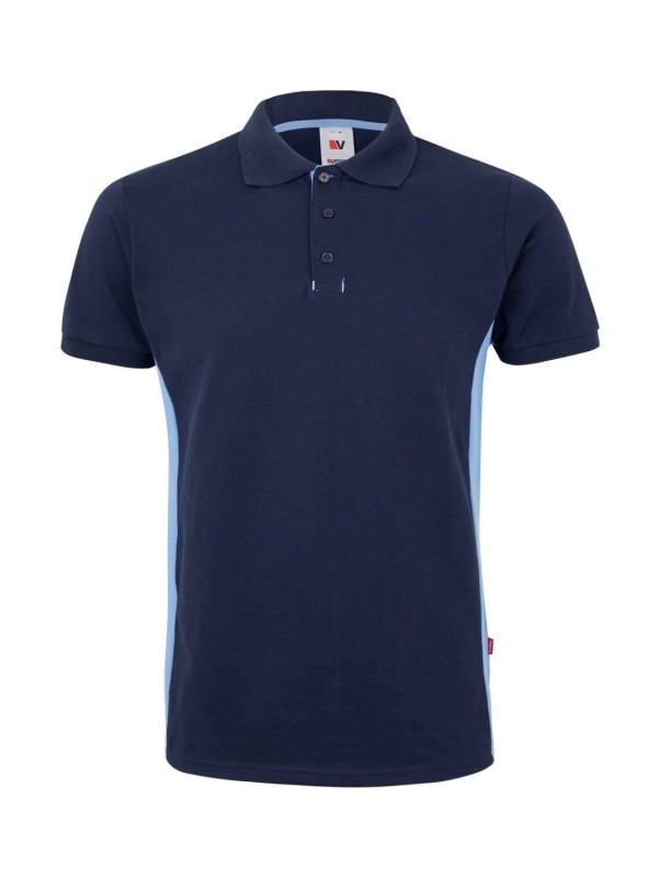 Polo Bicolor Manga Curta S�rie 105504