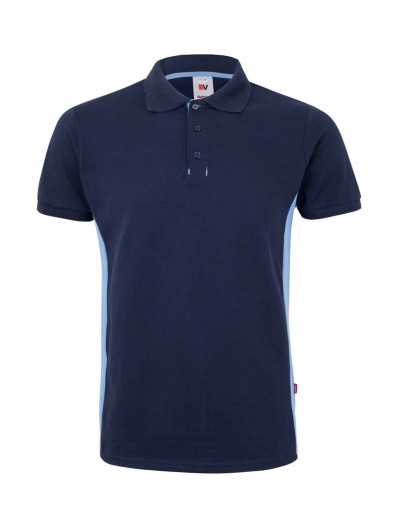 Polo Bicolor Manga Curta S�rie 105504