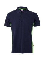Polo Bicolor Manga Curta S�rie 105504