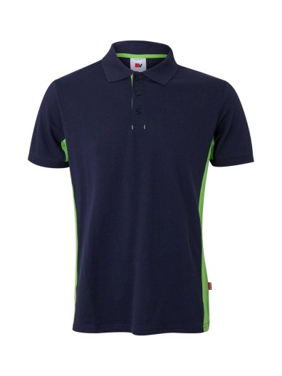 Polo Bicolor Manga Curta S�rie 105504