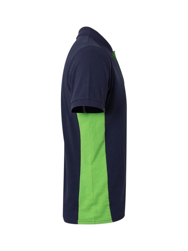 Polo Bicolor Manga Curta S�rie 105504