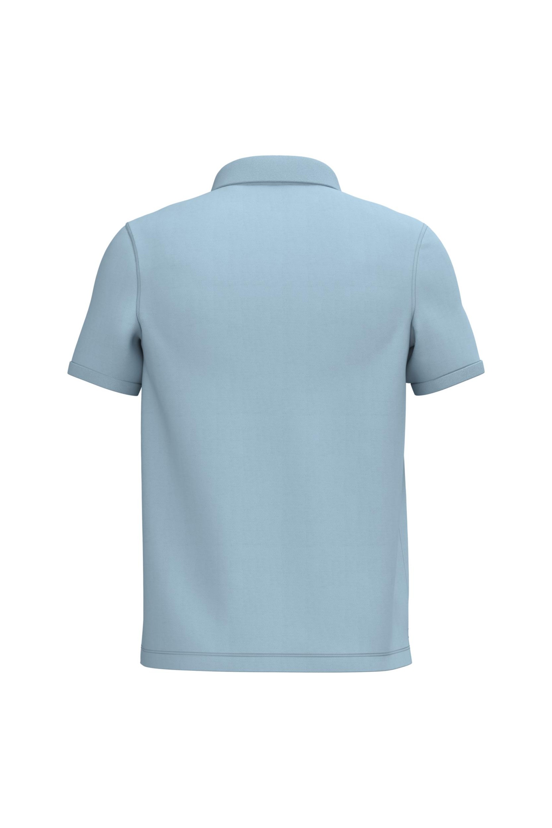 Polo eco-responsável em malha piqué de homem