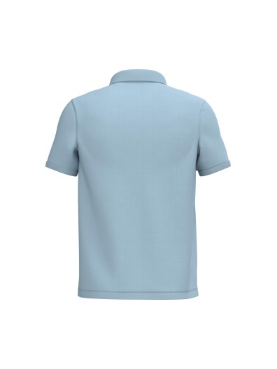 Polo eco-respons�vel em malha piqu� de homem