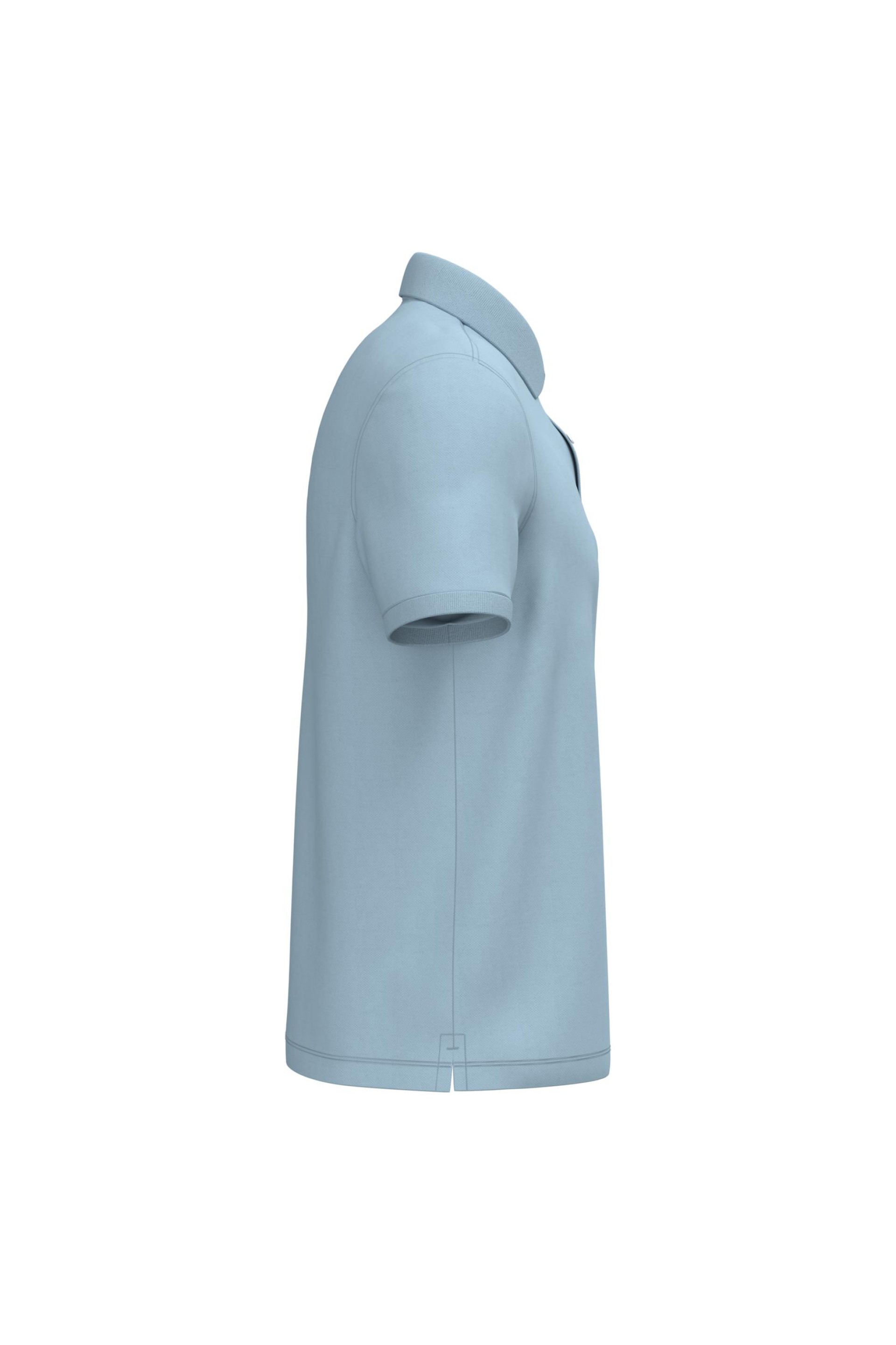 Polo eco-responsável em malha piqué de homem