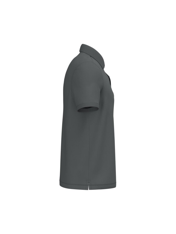 Polo eco-responsável em malha piqué de homem