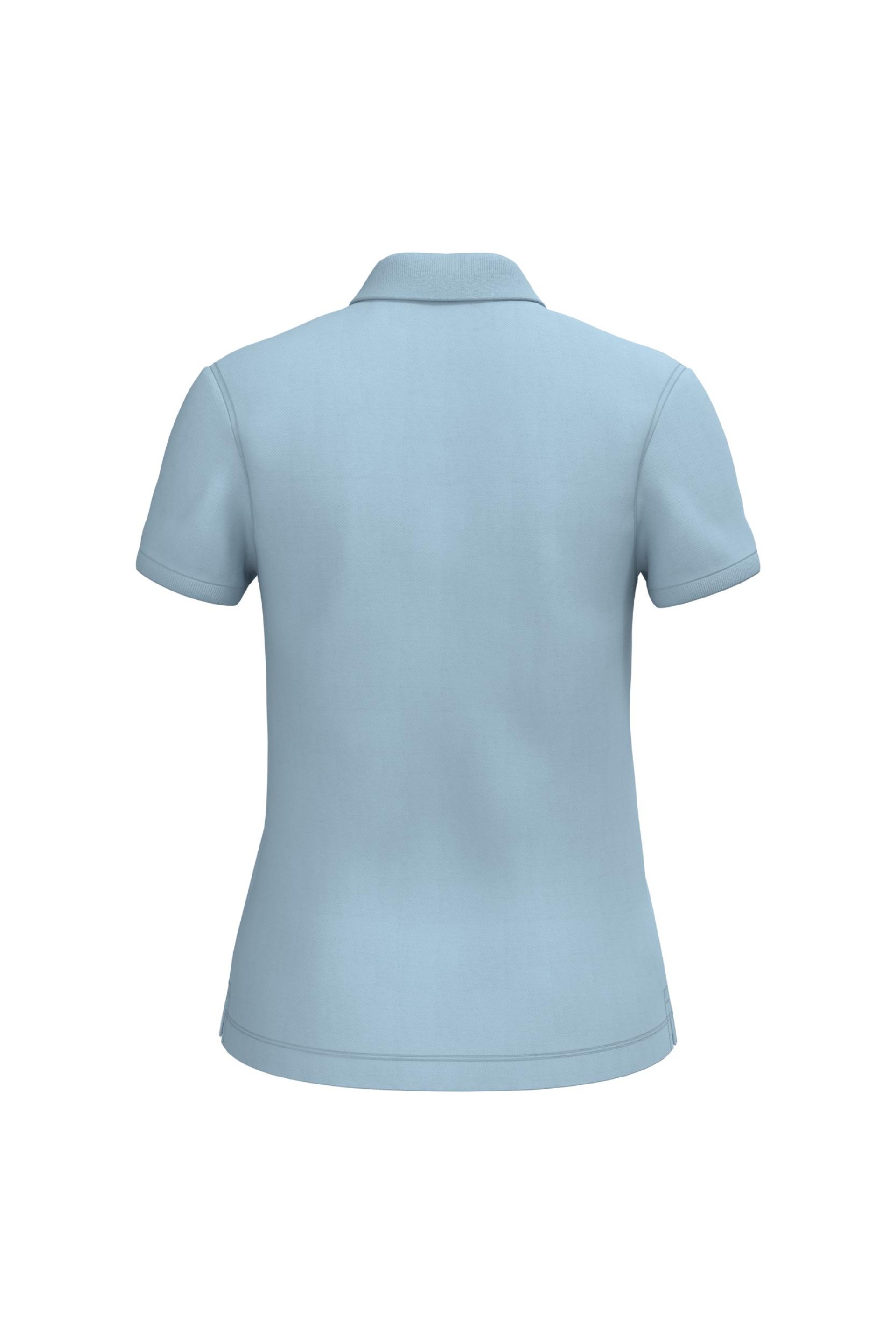 Polo eco-responsável em malha piqué de senhora