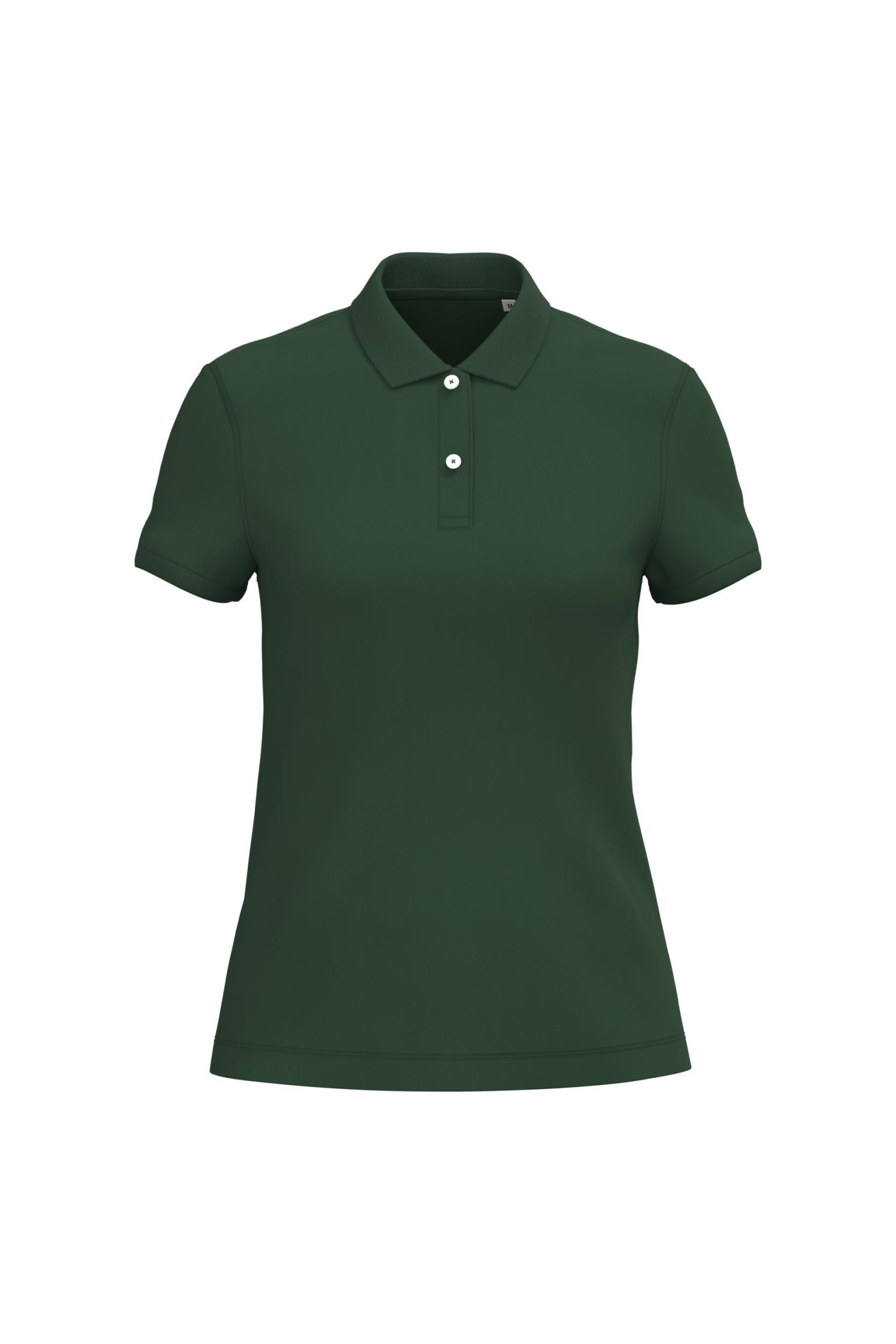 Polo eco-responsável em malha piqué de senhora