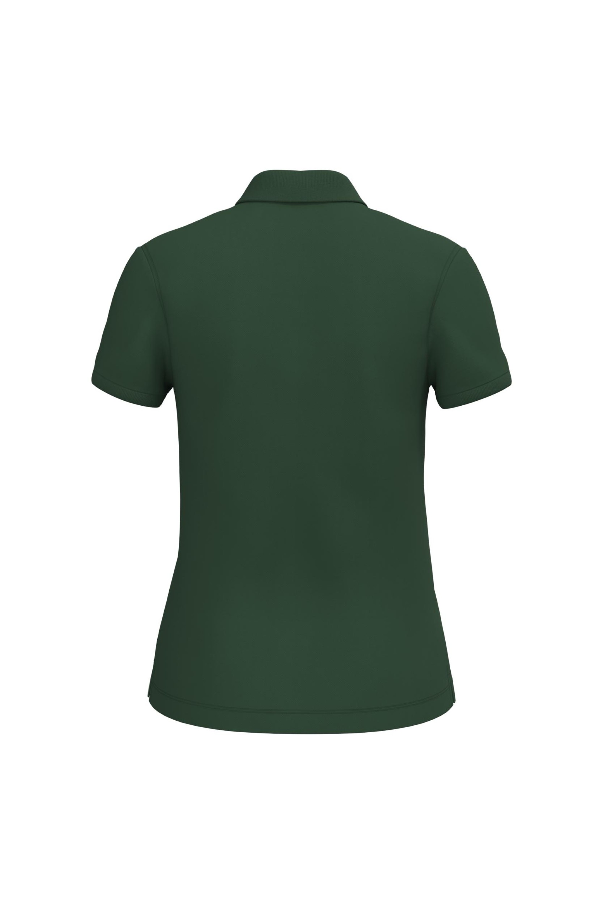 Polo eco-responsável em malha piqué de senhora