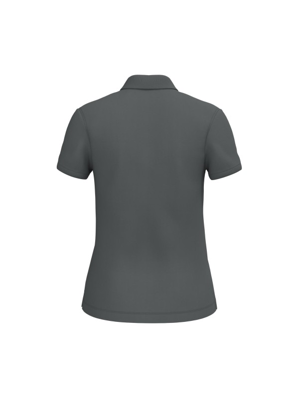Polo eco-responsável em malha piqué de senhora