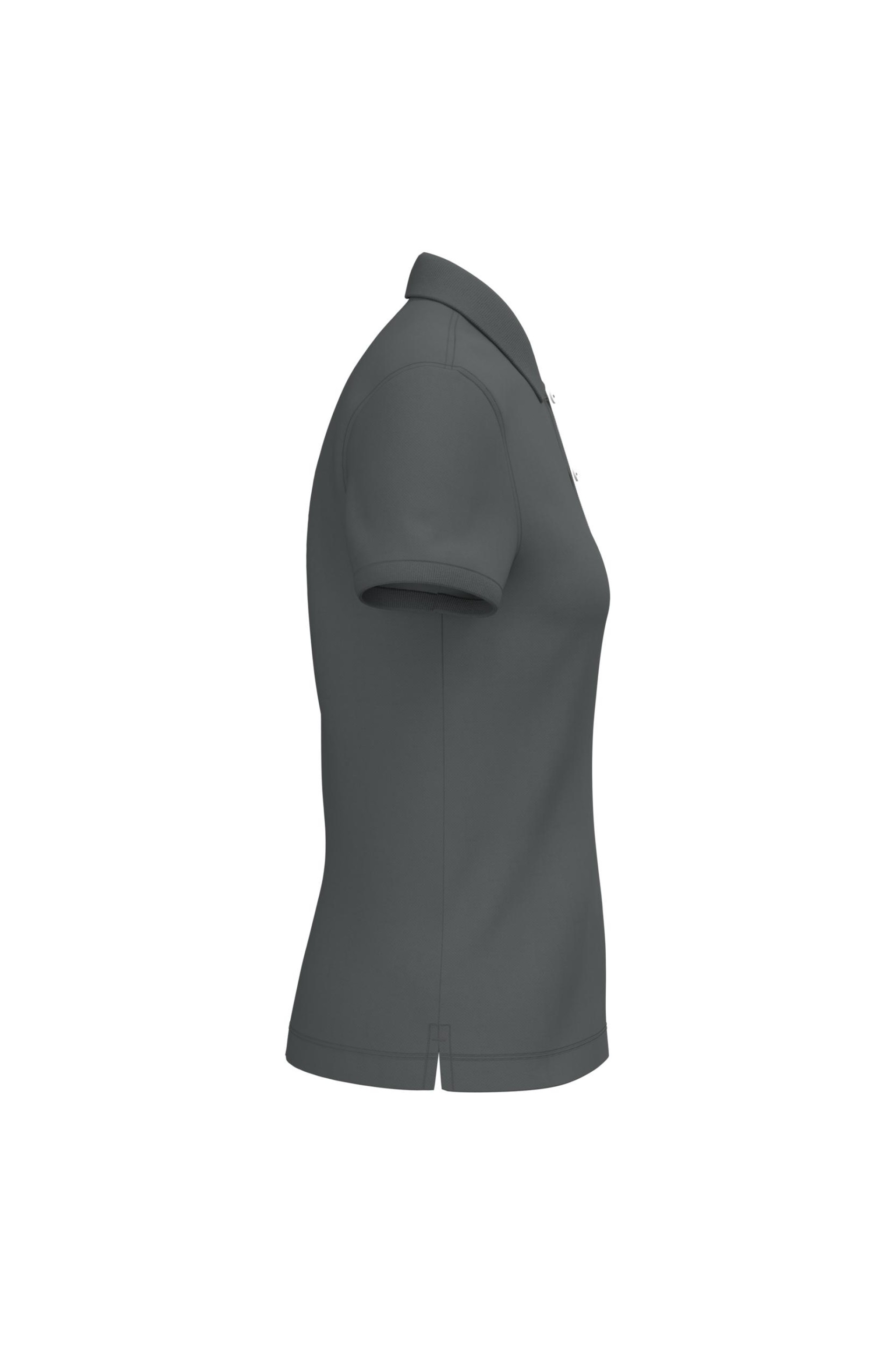 Polo eco-responsável em malha piqué de senhora