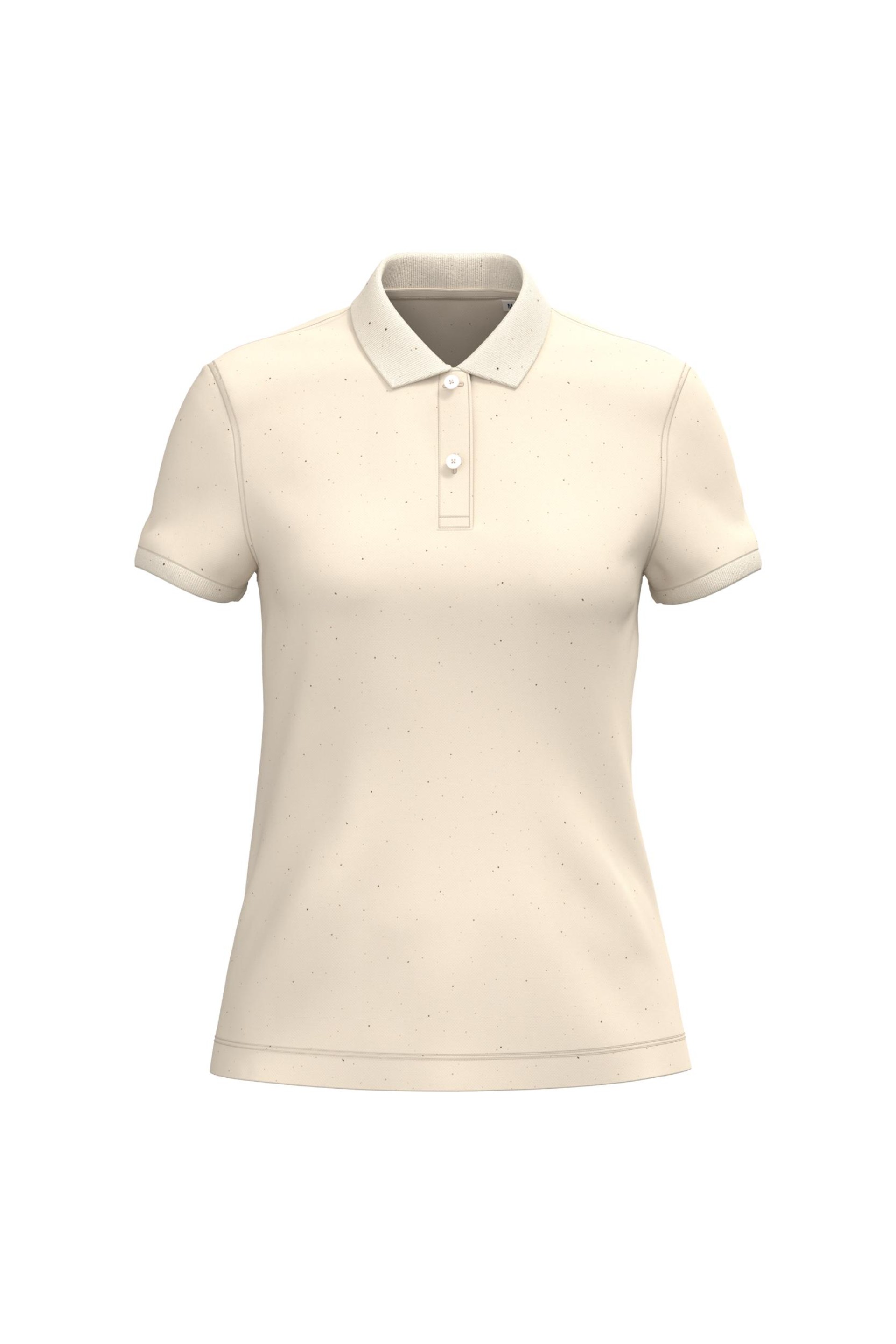 Polo eco-responsável em malha piqué de senhora