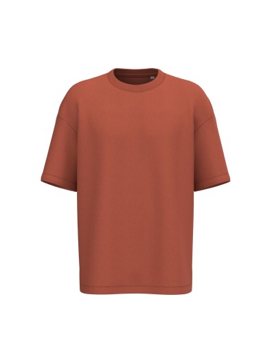 T-shirt eco-respons�vel oversize French Terry unissexo