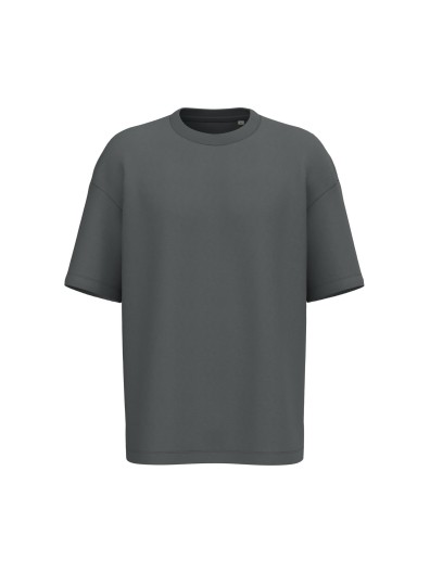 T-shirt eco-responsável oversize French Terry unissexo T-shirt eco-responsável oversize French Terry unissexo