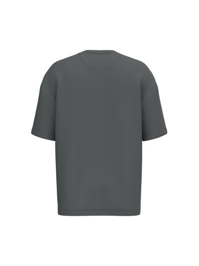 T-shirt eco-responsável oversize French Terry unissexo T-shirt eco-responsável oversize French Terry unissexo