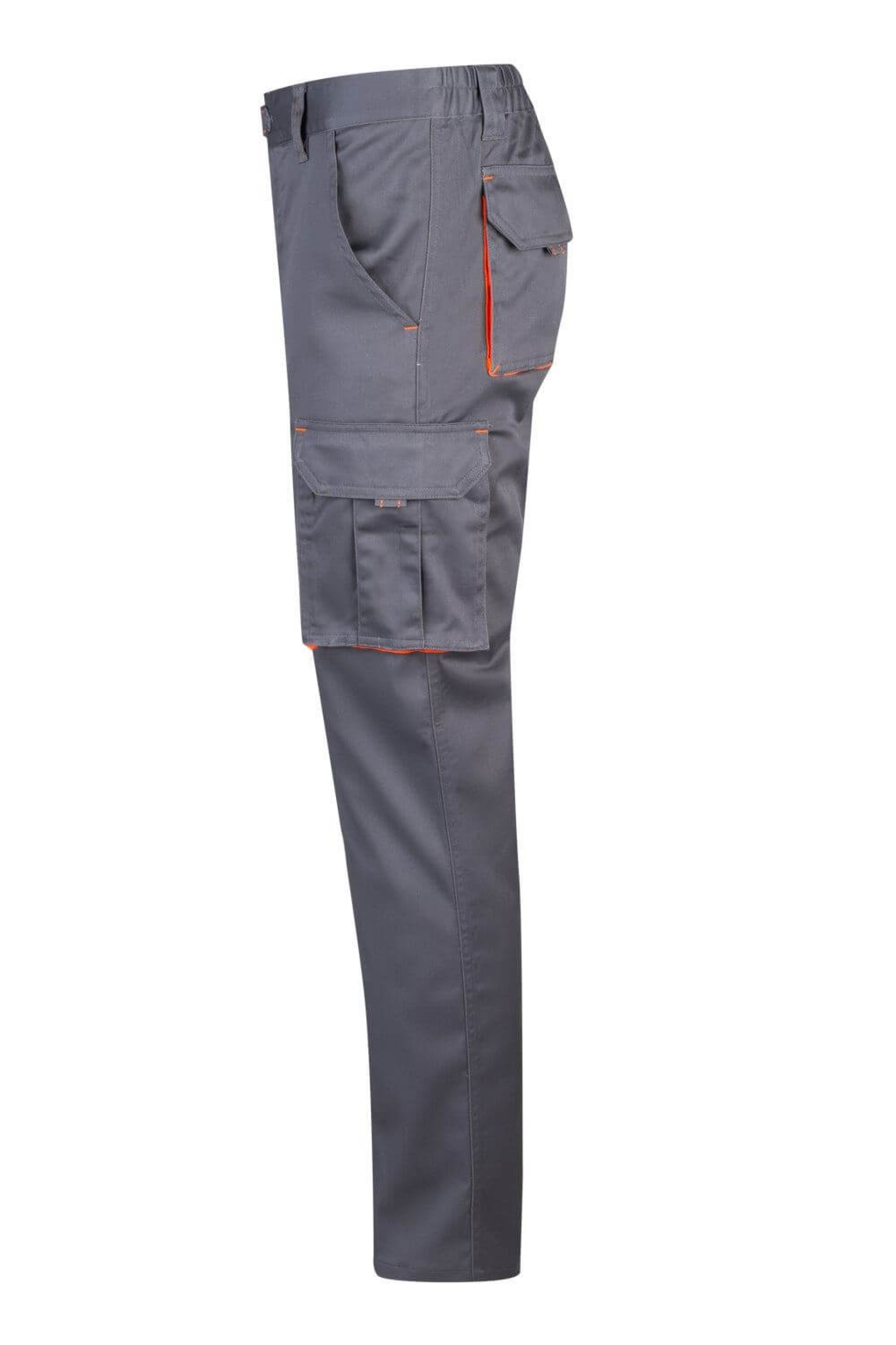 Calças stretch bicolor multibolsos - Série 103008S