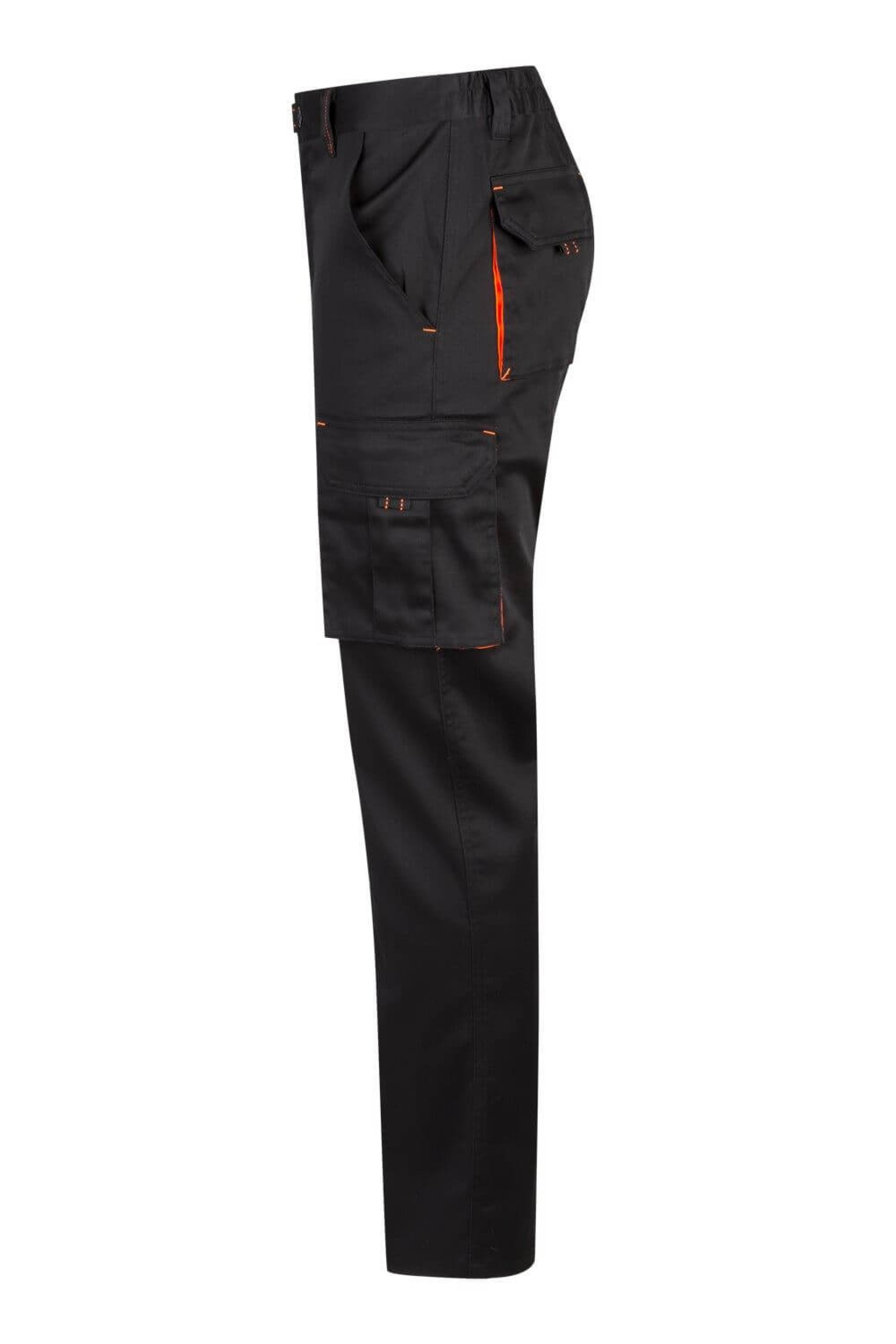 Calças stretch bicolor multibolsos - Série 103008S