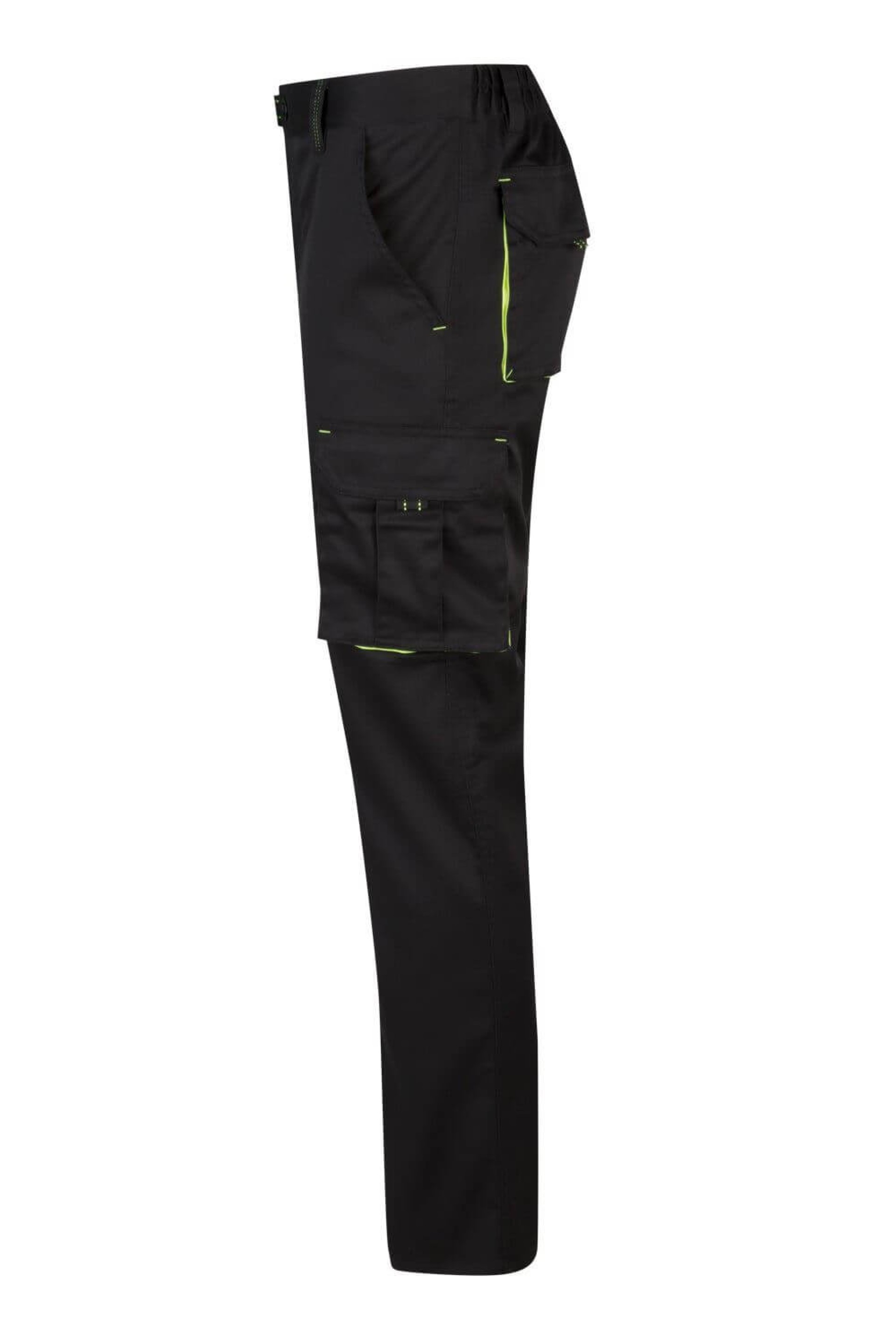 Calças stretch bicolor multibolsos - Série 103008S