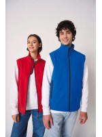 Colete softshell 2 camadas unissexo - IB413